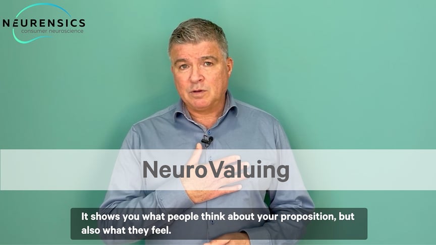 NeuroValuing - Value Proposition Research - Neuromarketing